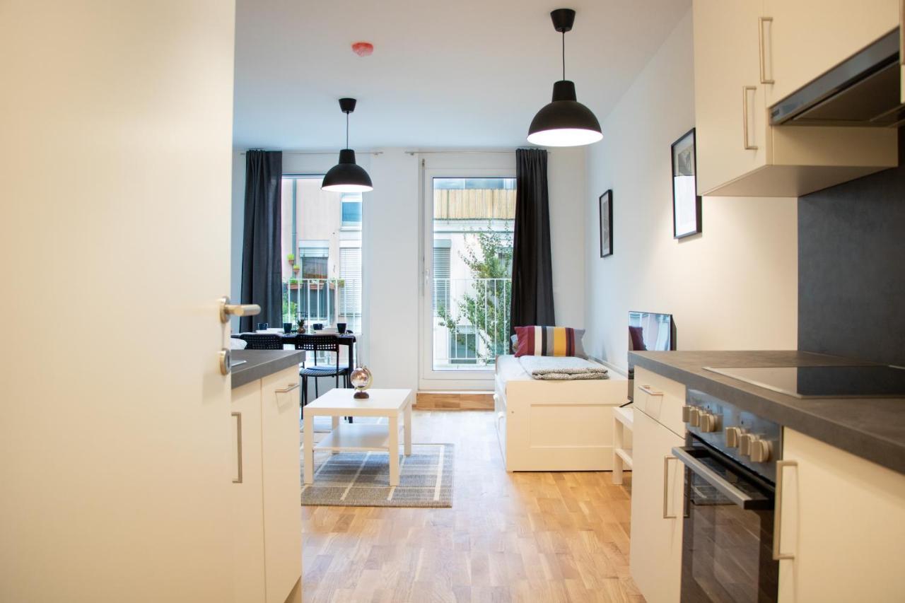 Flat2Go Modern Apartments - Harmony Of City And Nature Wien Exteriör bild
