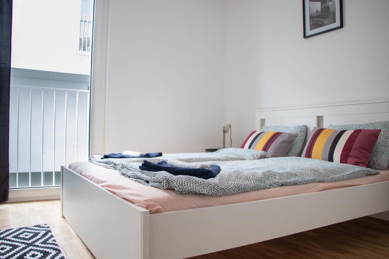 Flat2Go Modern Apartments - Harmony Of City And Nature Wien Exteriör bild