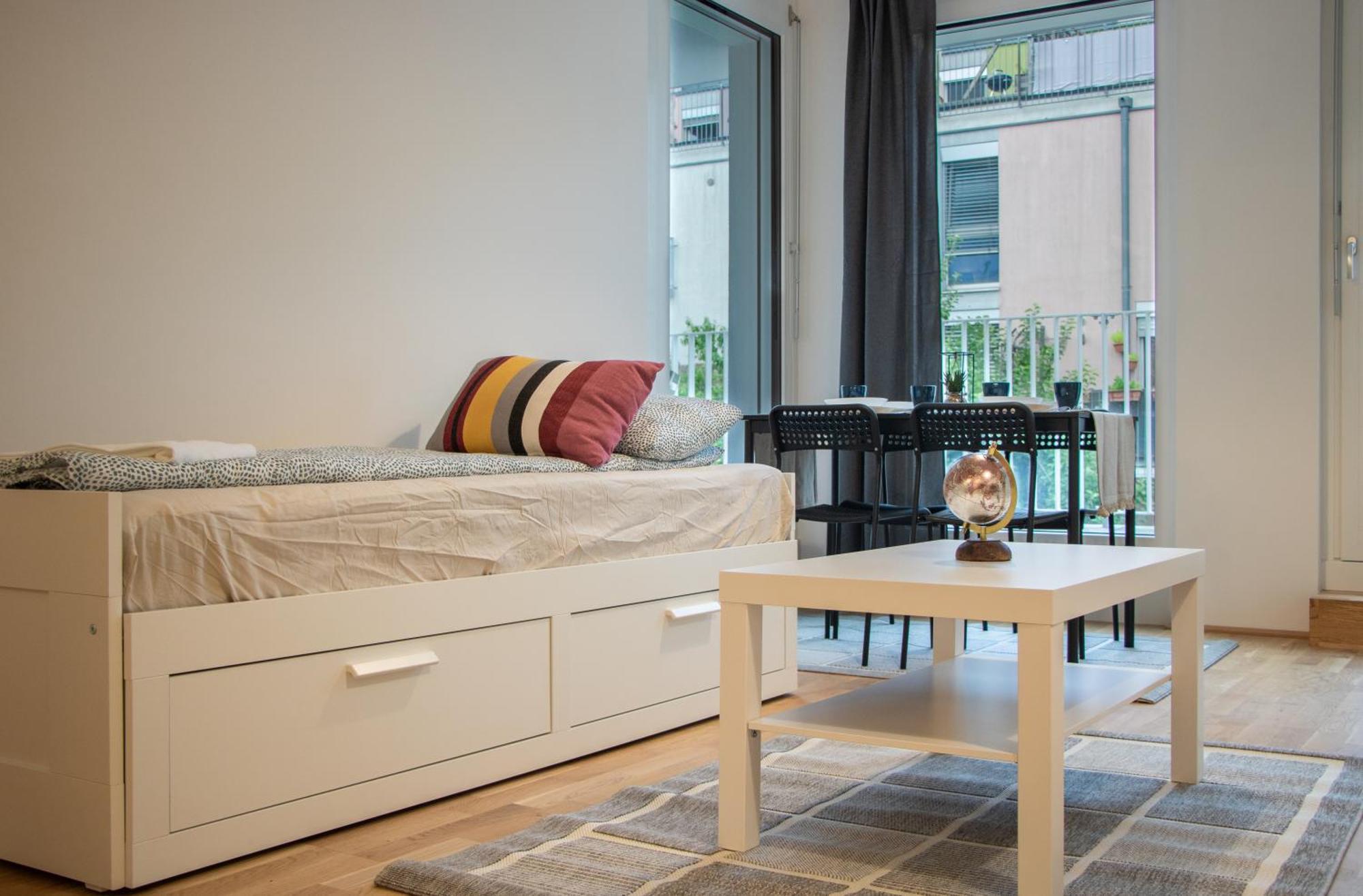 Flat2Go Modern Apartments - Harmony Of City And Nature Wien Exteriör bild
